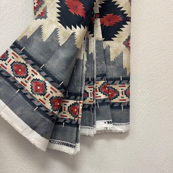 Vintage 5th Avenue Designs Southwest Print Sewing Material 3.25 Yards - Picture 2 of 3